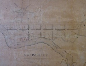 Map of Napa, 1847
