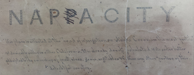 Napa County Historical Society