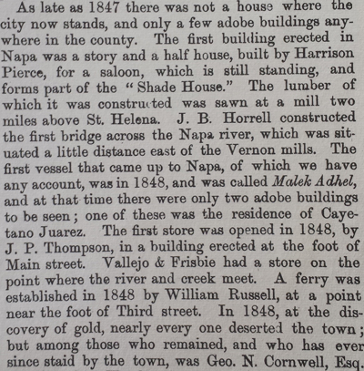 Napa County Historical Society