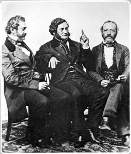 Pablo de la Guerra, Salvador Vallejo, and Andrés Pico