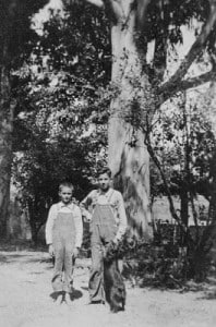 Henry Haus, Jr. (right), 1907