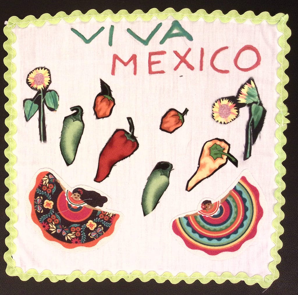 Viva Mexico, chile peppers