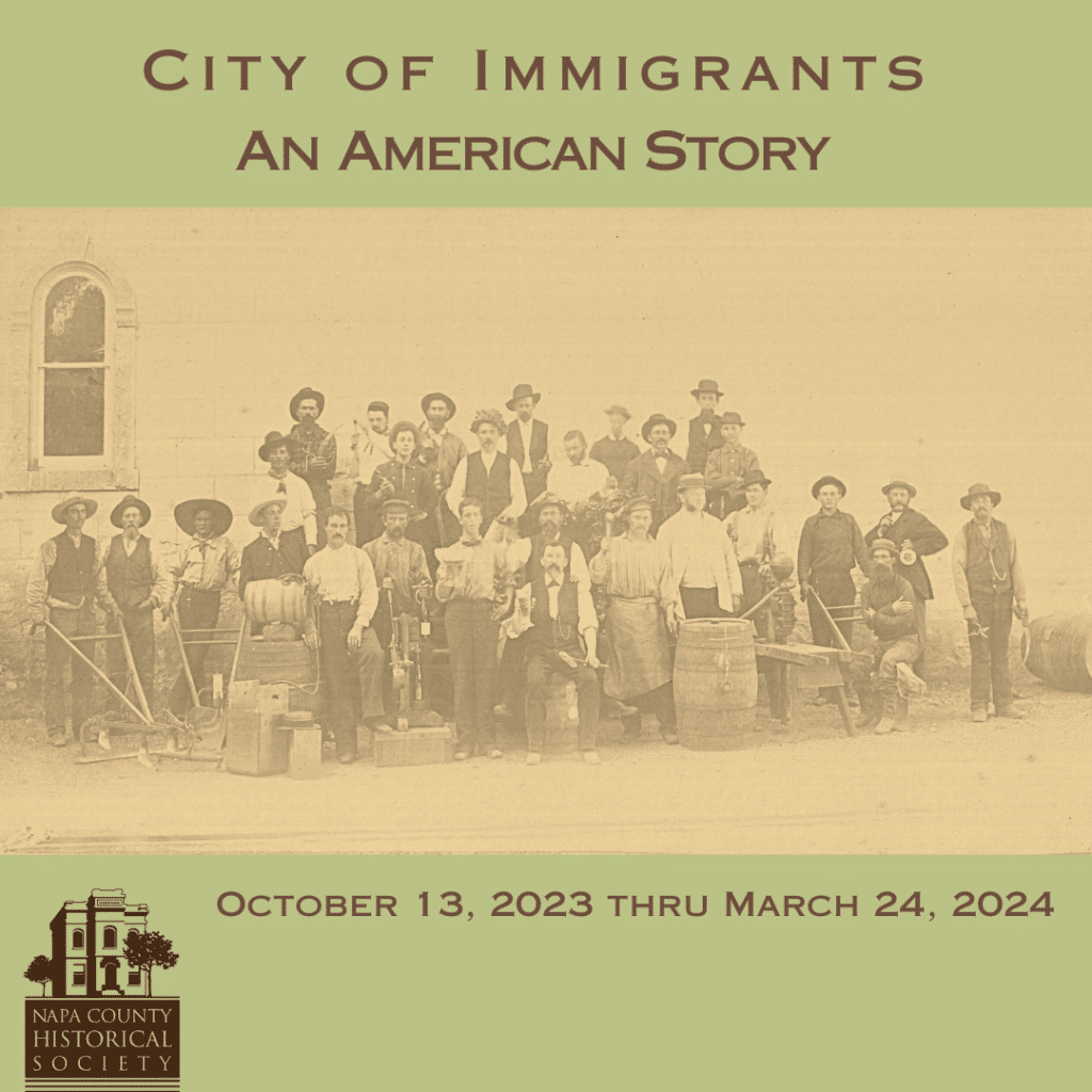 Button to City Of Immigrants: An American Story October 13, 2023 Thru March 24, 2024